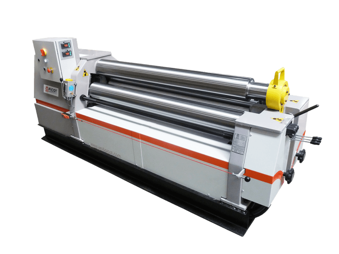picot blechrundbiegemaschine RCS