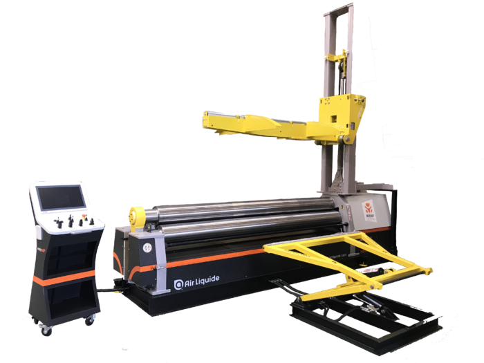 Latest generation 3-roll rolling machine