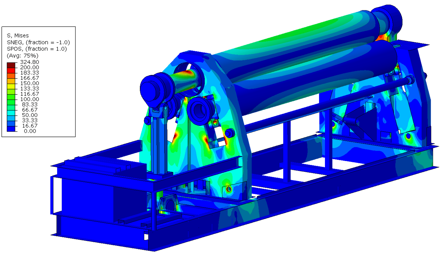 Specialist in 3 and 4 roller bending machines custom made