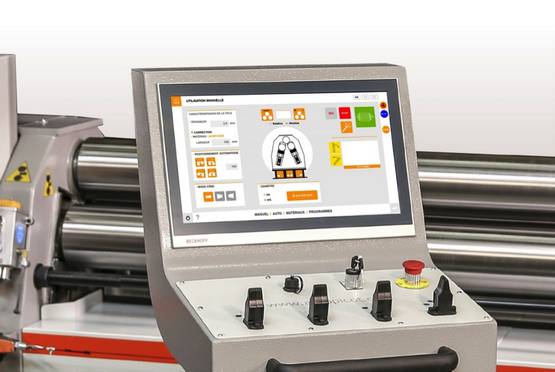 Fabricant de rouleuse de tôle avec simulation retour élastique