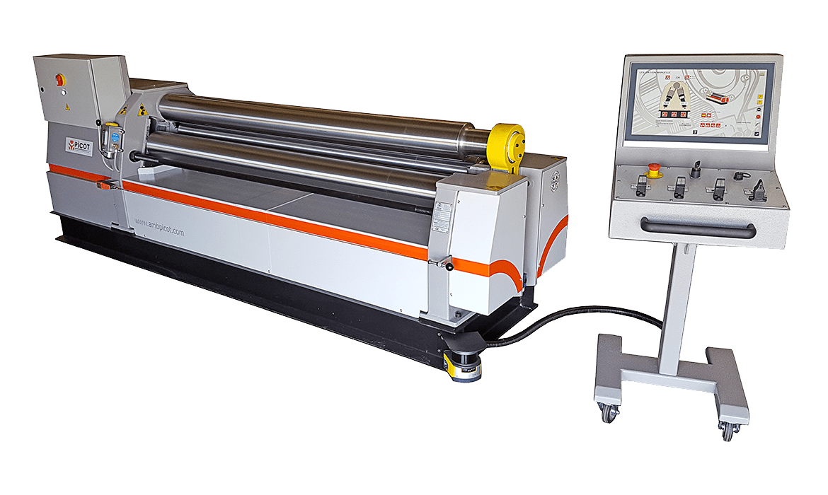 Anatomy of a Picot roll bending machine Anatomy of a Picot roll bending machine