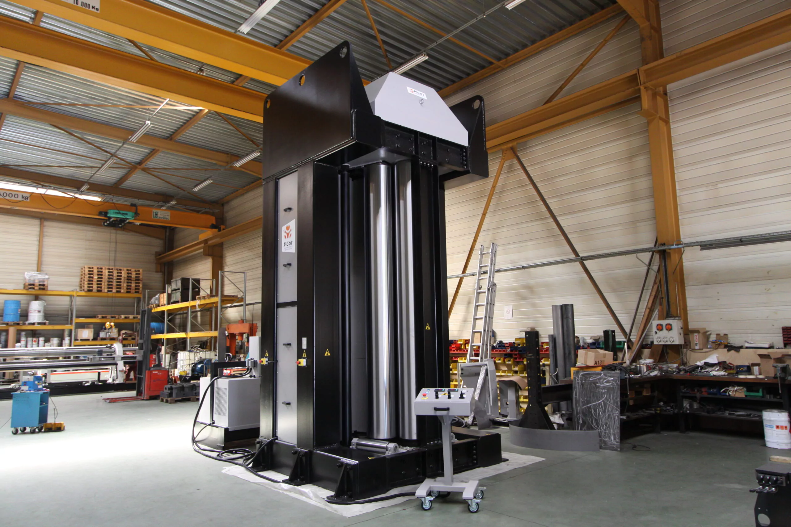 rouleuse de tôle industrielle sur mesure