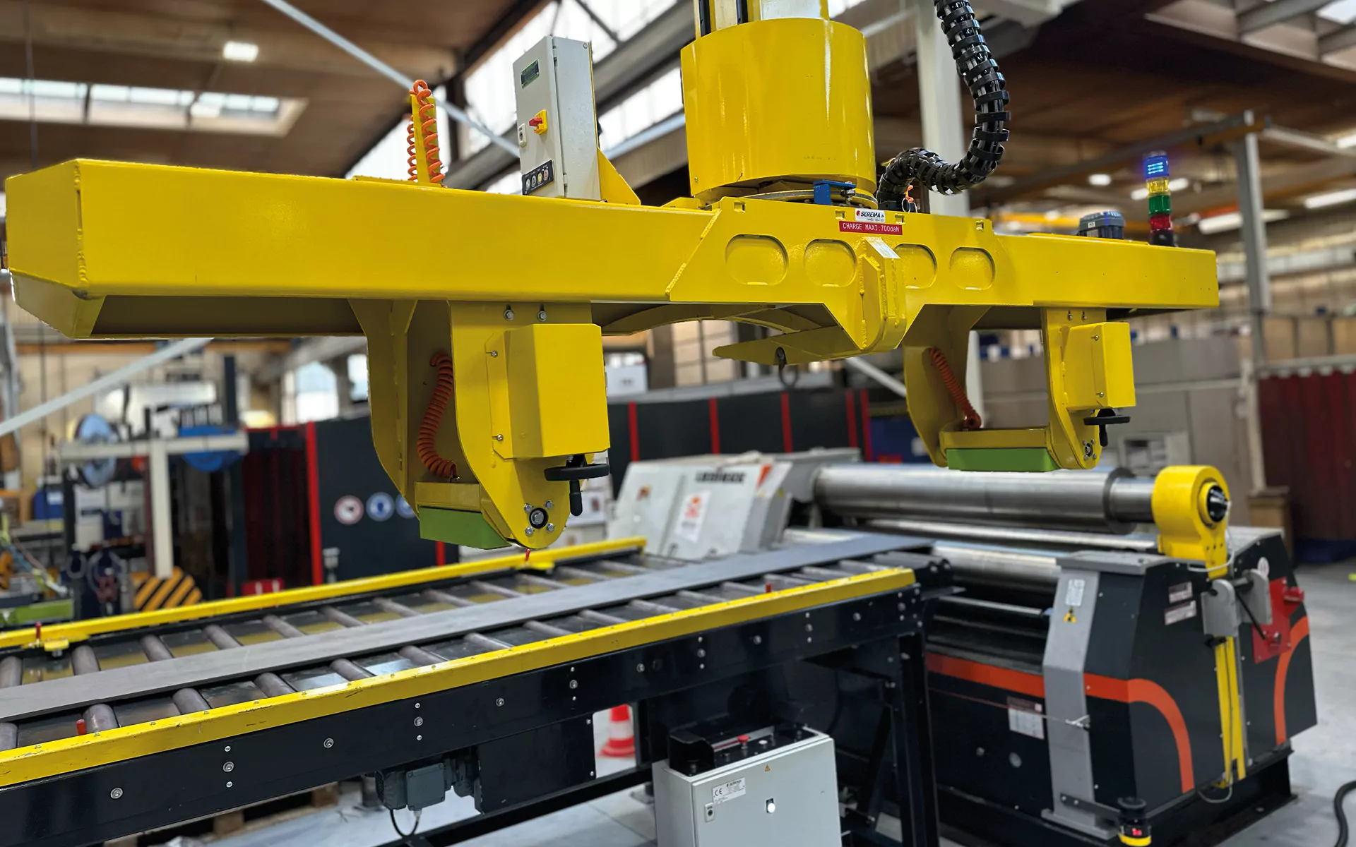 custom-made industrial rolling machine design