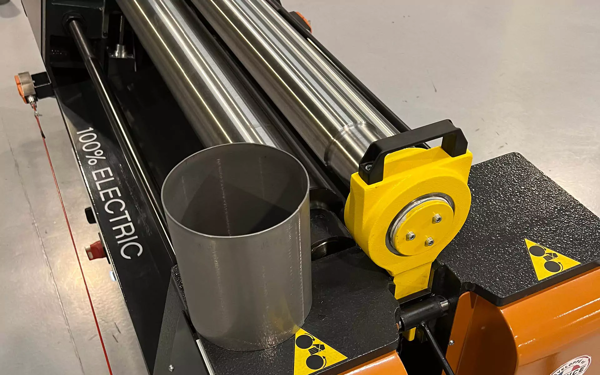 electrical roll plate bending machine